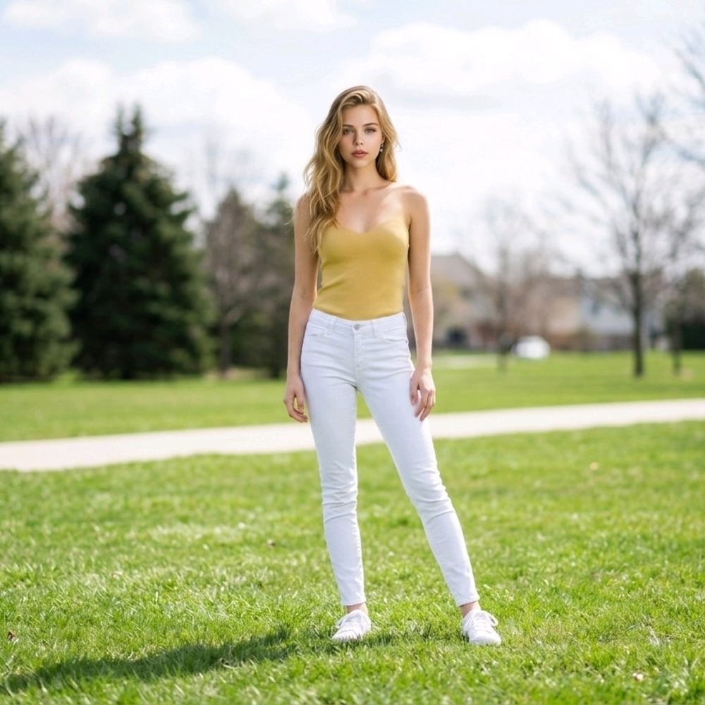 Hollister Super Skinny White Jeans | Women's Size 1 Regular 25x31 EUC